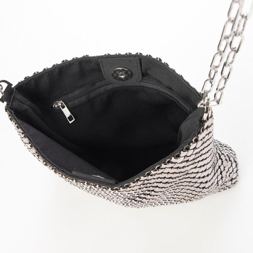 Evol Women's 2-Way Metal Handbag IU5148 SV
