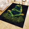 Green Frog Carpet Non Slip Floor Mat for Living Room Kitchen Entrance Door Balcony Washable Rug Home Decor Rugs for Bedroom