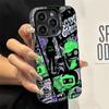 Luxury Newspaper graffiti Phone Case For  Redmi Note 13 12 Turbo 11 Pro Plus 10 Pro Max 12S 11S Redmi 12 4G 13C Cover