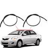 1 Pair Roof Rubber Strips for 2004-2007 75555-12120 75556-12120 Replacement Weatherstrip Waterproof Rain Seal