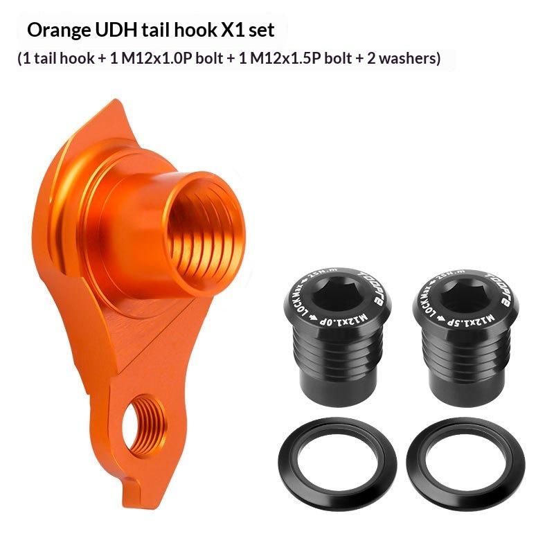 Direct Mount Bicycle Rear Derailleur Hanger Anti-Corrosion Thru-Axle Frame Compatible for Road Mountain Bike Accessories