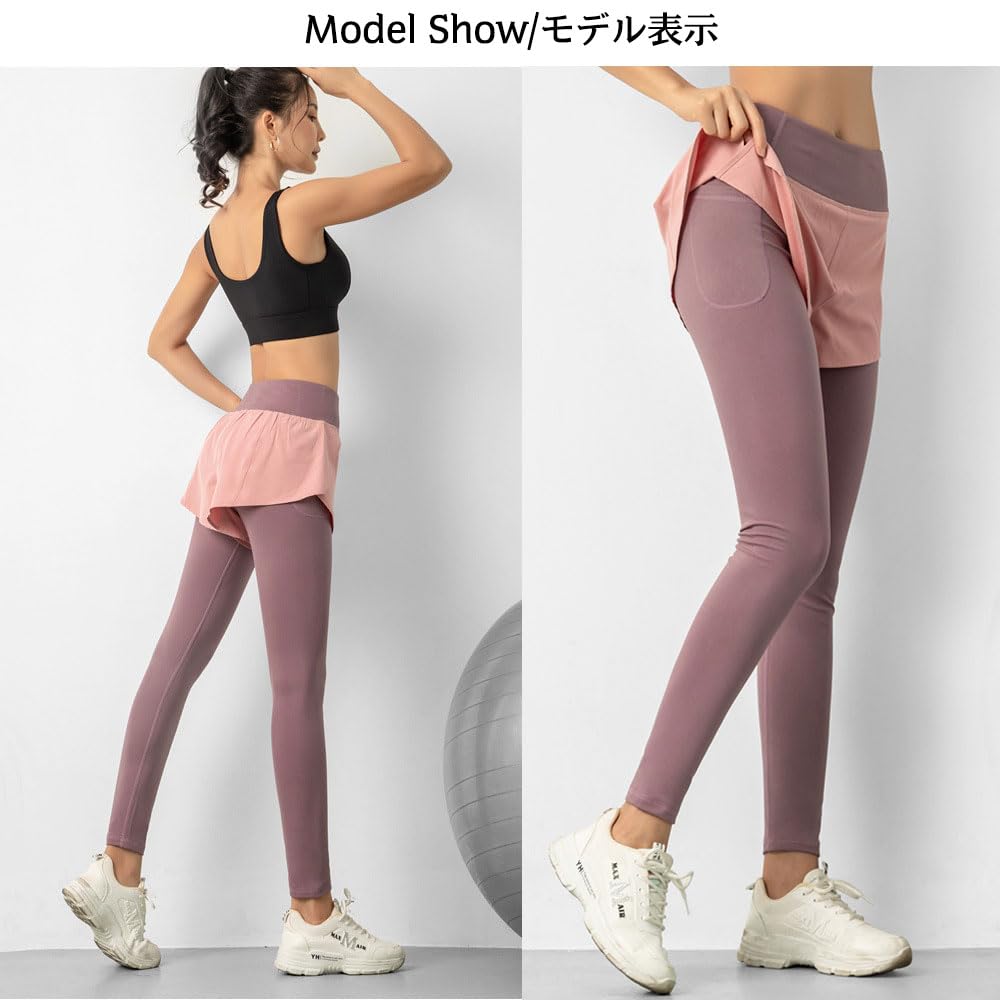 Yodilala Jogger Yoga Fitness Cropped Super with High Slimming UV Size S Women's Pants, Pants, Leggings, Wear, Length, Moisture-Wicking, Quick-Drying,