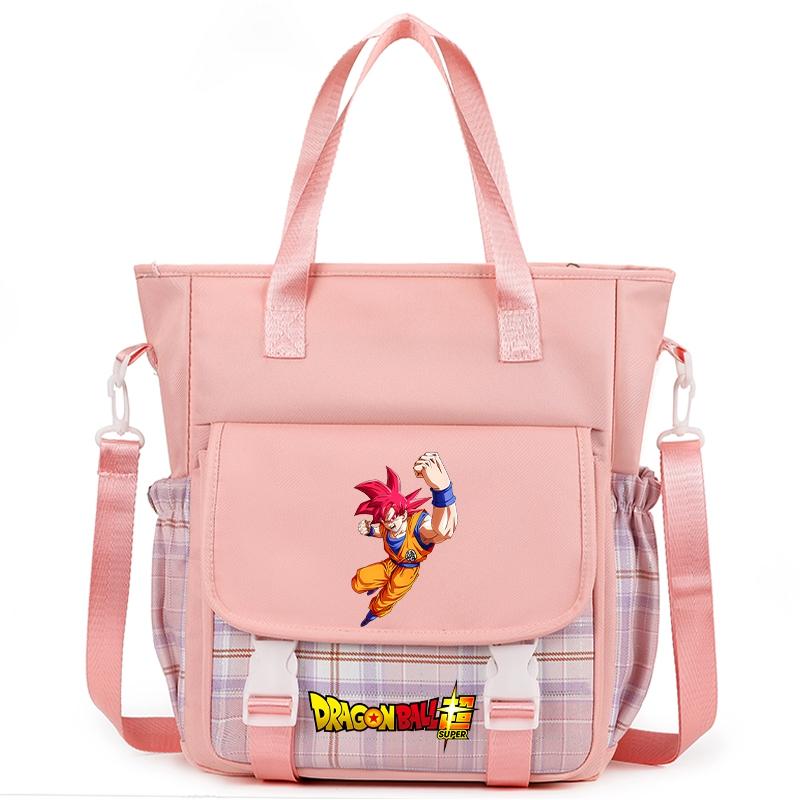 Anime Dragon Ball Carrying Bag Handbag Shoulder Bag Tote Bag for Teenager Girl Boy Back To School Bag Men Women Leisure Travel Bag Rucksack Mochila