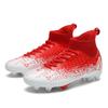 Training spike shoes men's and women's football shoes student sports shoes men's new high-top football shoes broken nails