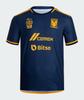 Maglia Calcio Tigres UANL Uomo Bambino Manica Corta Maglietta Calcio Uniforme Sportiva Top per Partita Tifosi Abbigliamento Sportivo Casual Uso Quotidiano