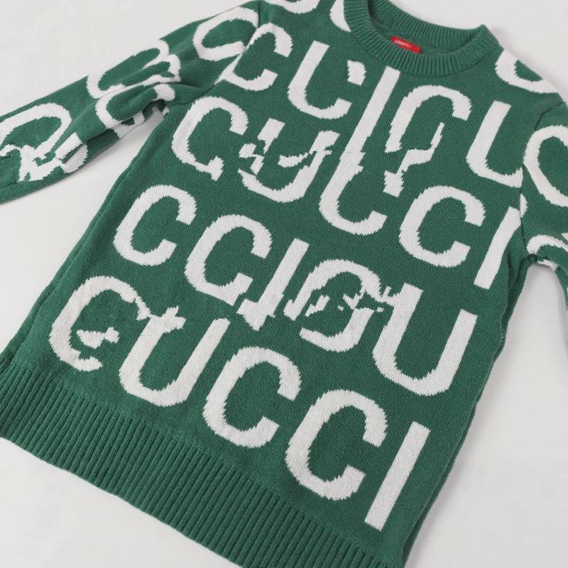 Cross 25SS Hochwertiger gestrickter Jacquard-Rundhals-Pullover für Damen und Herren - Modisches Pullover-Oberteil