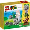 LEGO Super Mario Run with Rambi 71420 Building Blocks Toy for Kids Ages 7 and Up