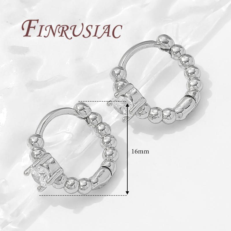 18K Gold Plated Fashion Hoop Earring For Women,Circle Earrings,Jewelry Accessories,Girl Gifts
