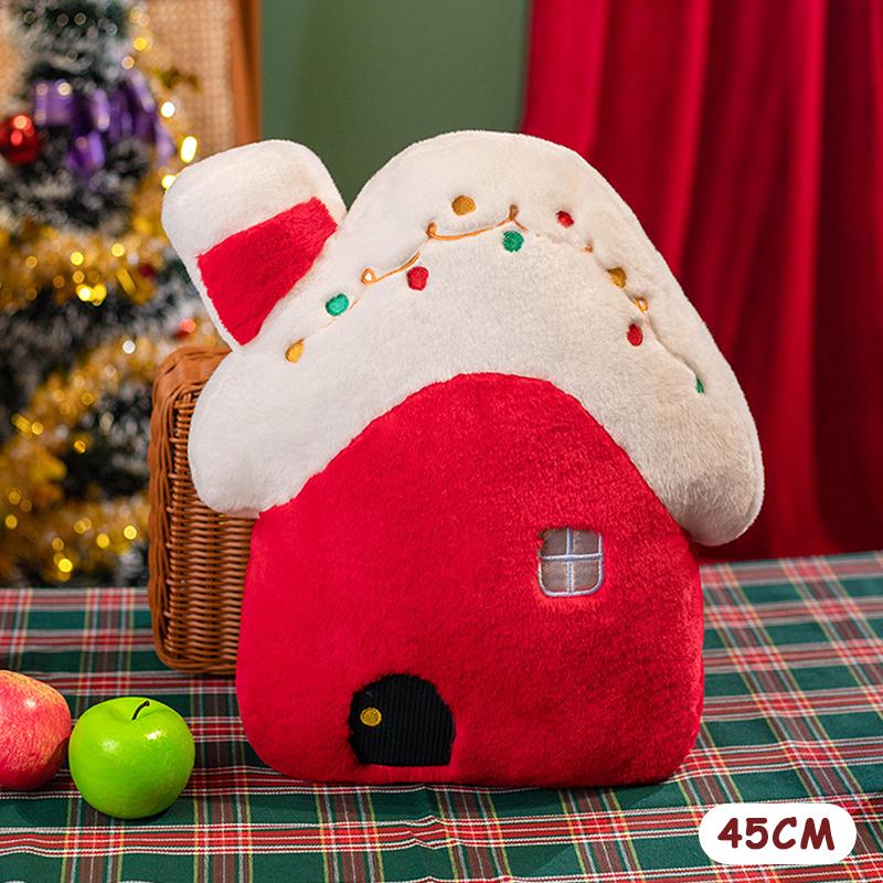 20/30/40/42/45/48Cm Colorful Christmas Decorations Plush Pillows Gingerbread Man Figurines Christmas Gifts