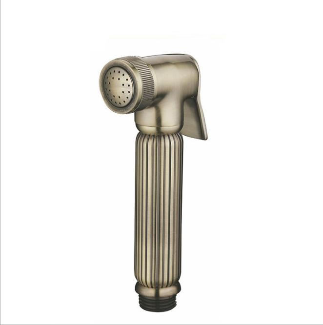 HONGDEC Modern Wall-Mounted Handheld Bidet Faucet Set with Self-Cleaning Sprayer Easy Installation Toilet & Shower Use