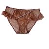 Women's Lace Panties Mid Waist Triangle Briefs Elastic Waist Sexy Comfortable Sexy Bikini Underwear Cheeky Underwear Panties Hipster Lace Trim Panties