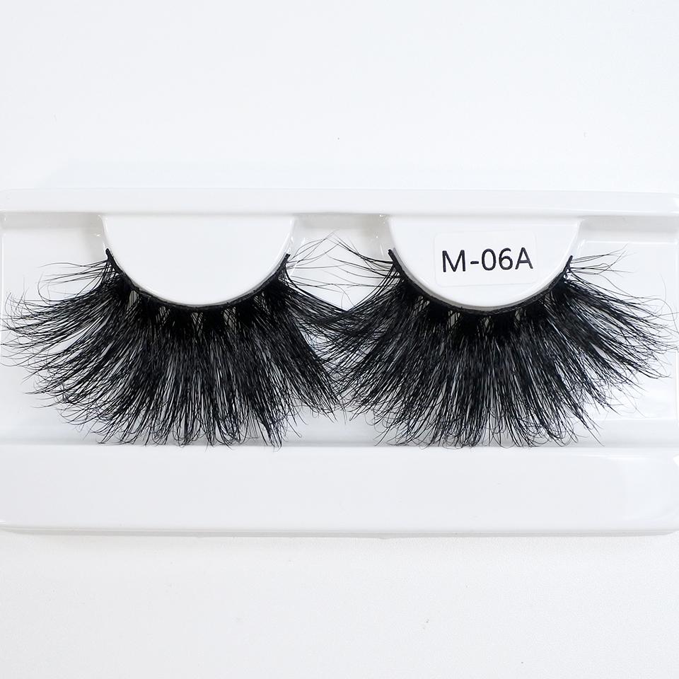 RED SIREN 30mm Long Mink Eyelashes Dramatic 100% Mink Full Strip Lashes Makeup Lashes Bulk Wholesale
