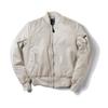 Giacca da pilota militare Normanlong MA1: Giacca da baseball Air Force classica da uomo, spessa, autunno-inverno