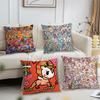 Fashion Luxury Cartoon T-Tokidoki Pillow Case Living Room Sofa Cushion Cover Suitable For Home Bedroom Room Decoration