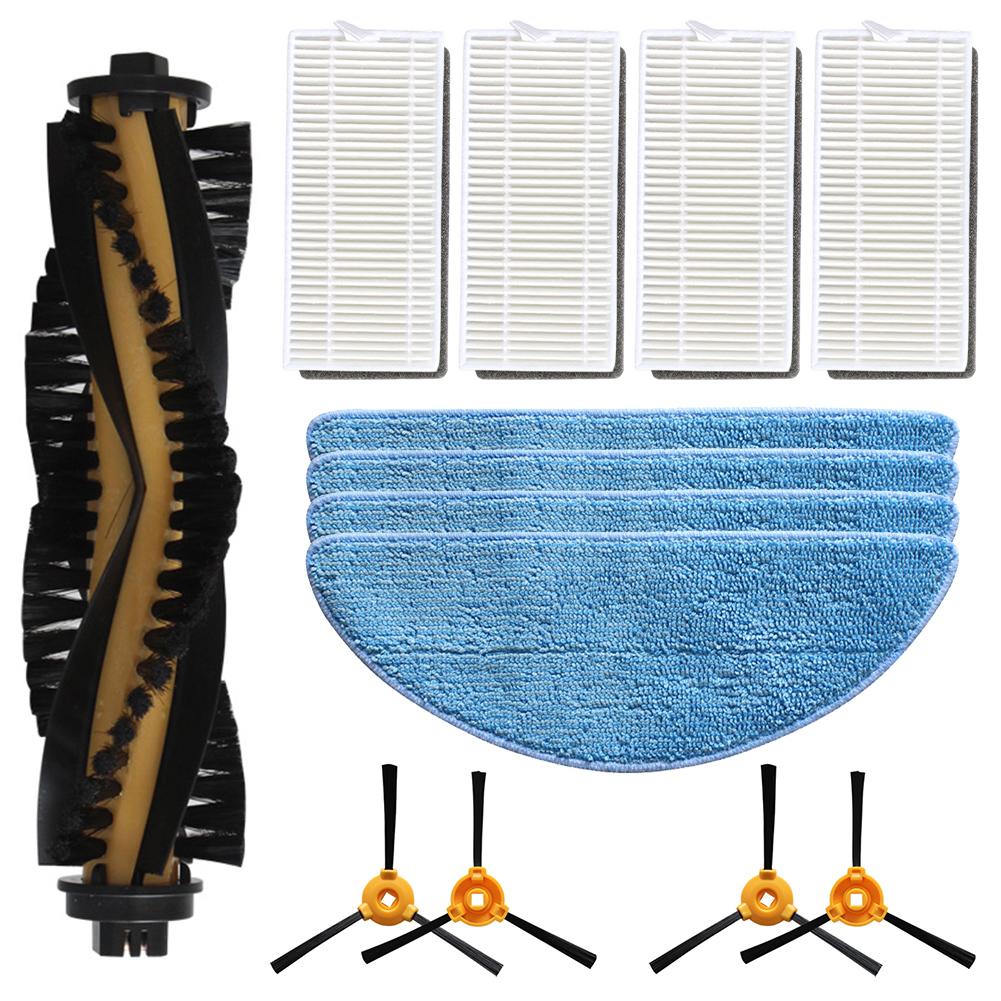 For Cecotec For Conga M50 /M50 For X-Treme Robotic Vacuum Cleaner 1 Set Main Side Brush/Filter/Mop Parts Set