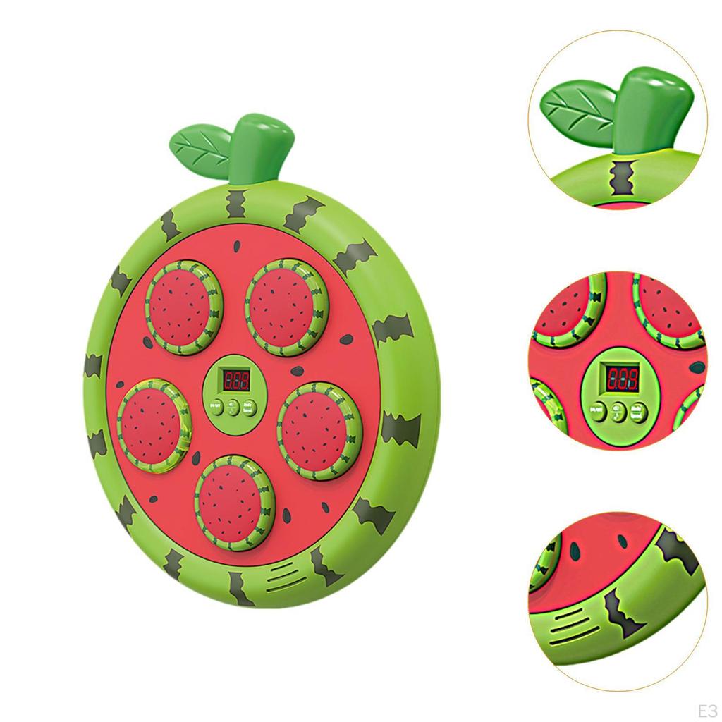 Music Boxing Machine Trainer for Boys Wall Mounted Electronic Target Sandbag