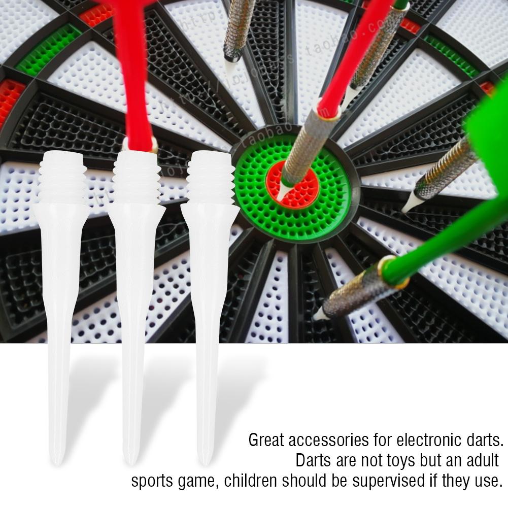 100pcs Plastic   Spots Needle Soft Tips Replacement Set Accessory for Electronic   Black