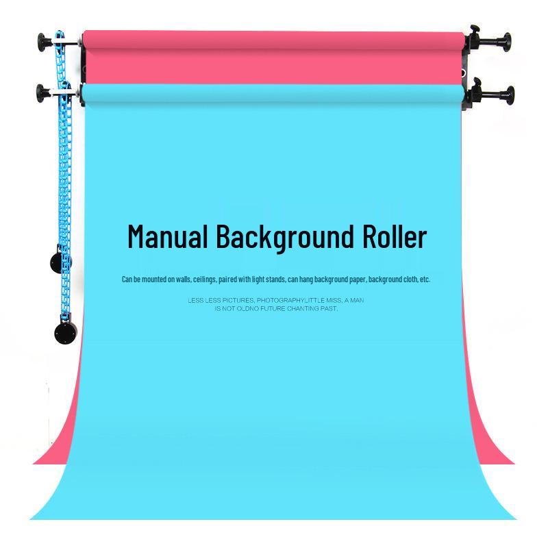 Photo Studio Lifting Equipment: Background Gantry & Light Reel Cloth Rack