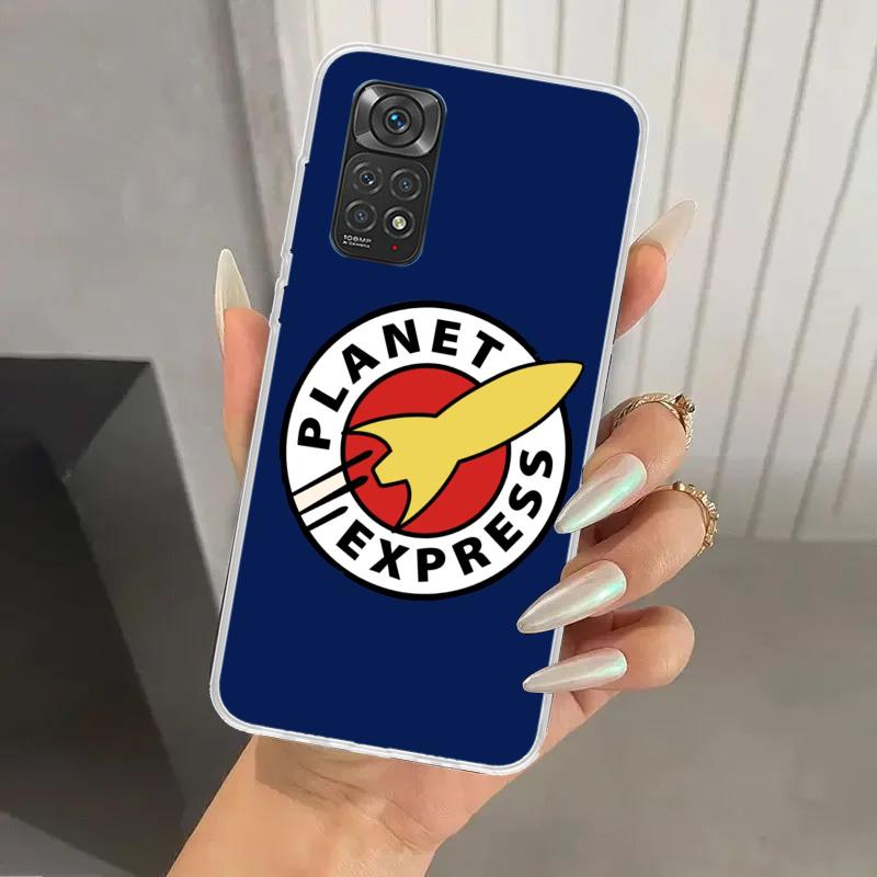 Futurama Planet Express Phone Case for Xiaomi Redmi Note 15 14 14S 13 12S 12 Pro 11S 11 Plus 11T 11E 10S Soft Funda Print Shell