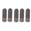 5Pcs Hardened Steel Nozzle 0.4mm for Kobra 3 3D Printer Replacement Parts Accessories