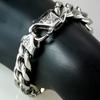 Masoneria Masoński łańcuch masoński Bransoletka ze stali nierdzewnej Kolor srebrny dla mężczyzn i kobiet