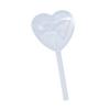 50 Pcs Heart Shaped Creative Plastic Dropper Cream Transfer Straws