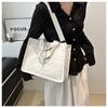 2024 Eco-friendly Korean Japanese Style Large Canvas Tote Bag - Women's Shoulder & Crossbody