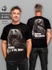 Ursus Arctos Print T-Shirt Herren S-4XL Alle Größen Kurzarm Mode Baumwolle Sommer Locker Übergroß Streetwear Kurzärmelige Herrenbekleidung