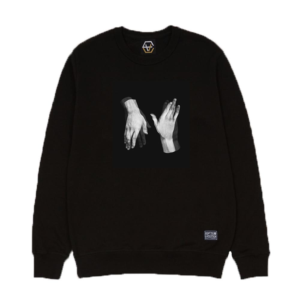 EIGHTVOLUME Ev Two Hands Oversized Sweatshirt