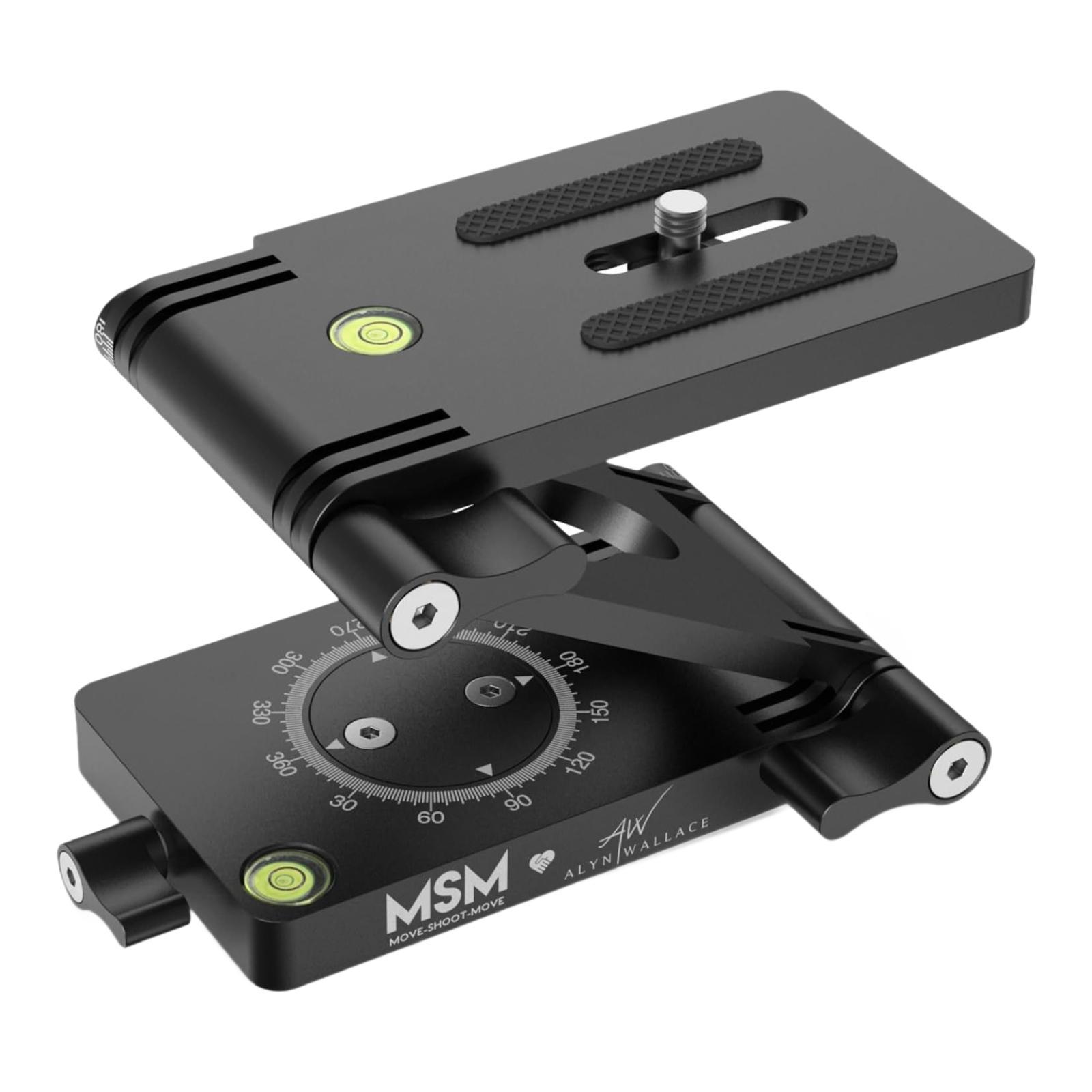 

Flex Tilt Tripod Head Aluminum Flexible Panoramic Folding Z Type Head with Adjustment Knob for Canon for Nikon for Sony чёрный