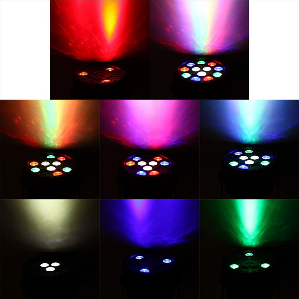 DMX 512 RGBW LED High Power Stage PAR Light Lighting Strobe Professional 8 Channel Party Disco Show 30W AC 90 240V