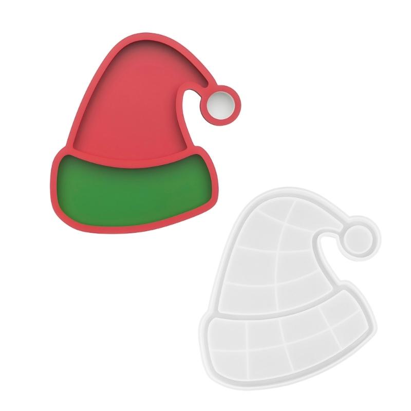

Reusable Santa Hat Shape Baking Mould With Sturdy Food Grade Materials for Family Activities 1