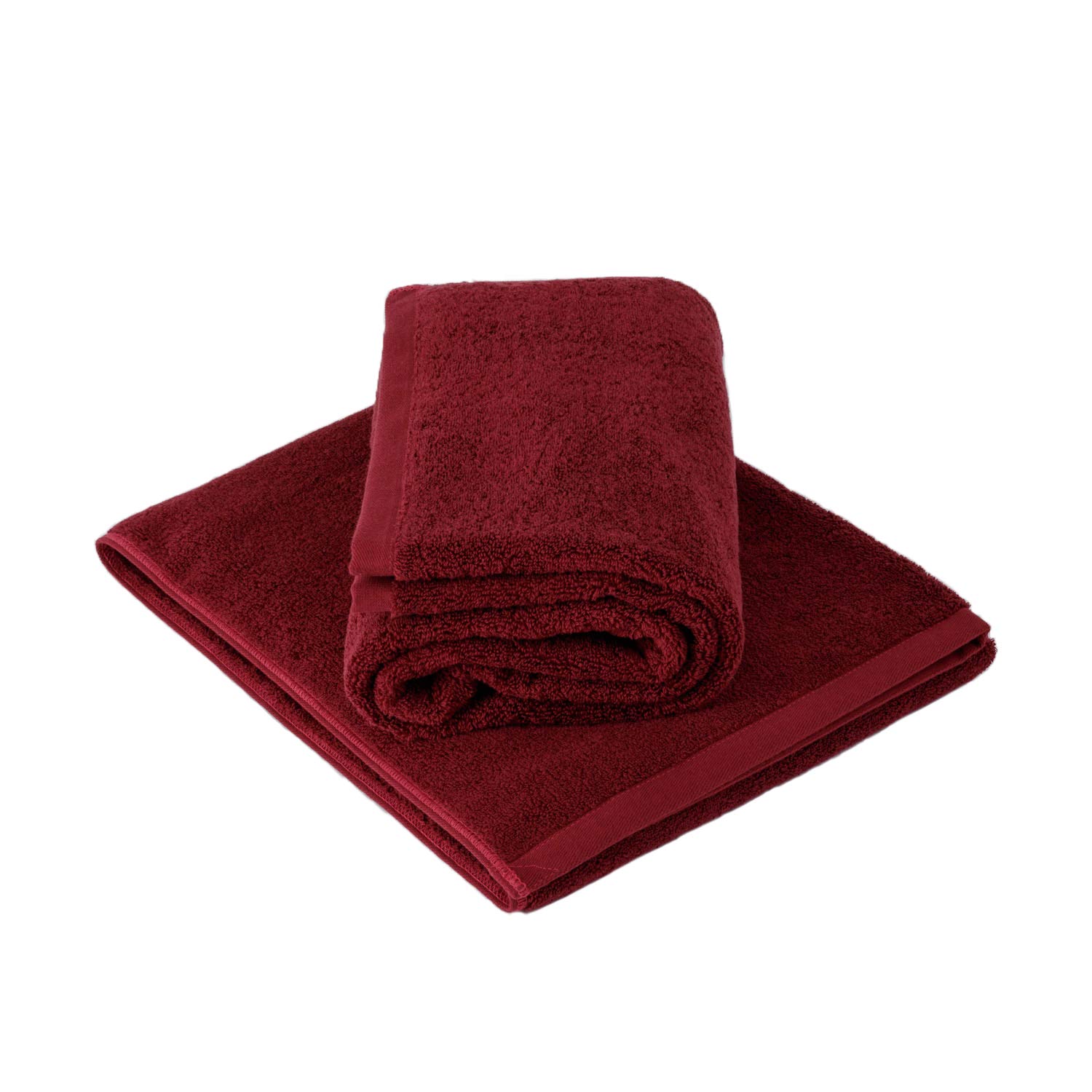 

Towel Laboratory Bath Set of Professional JapanTechnology [Toughness PRO] #005 Towels, Bordeaux, 2, Grade, Thick, Volume, Long-Lasting,