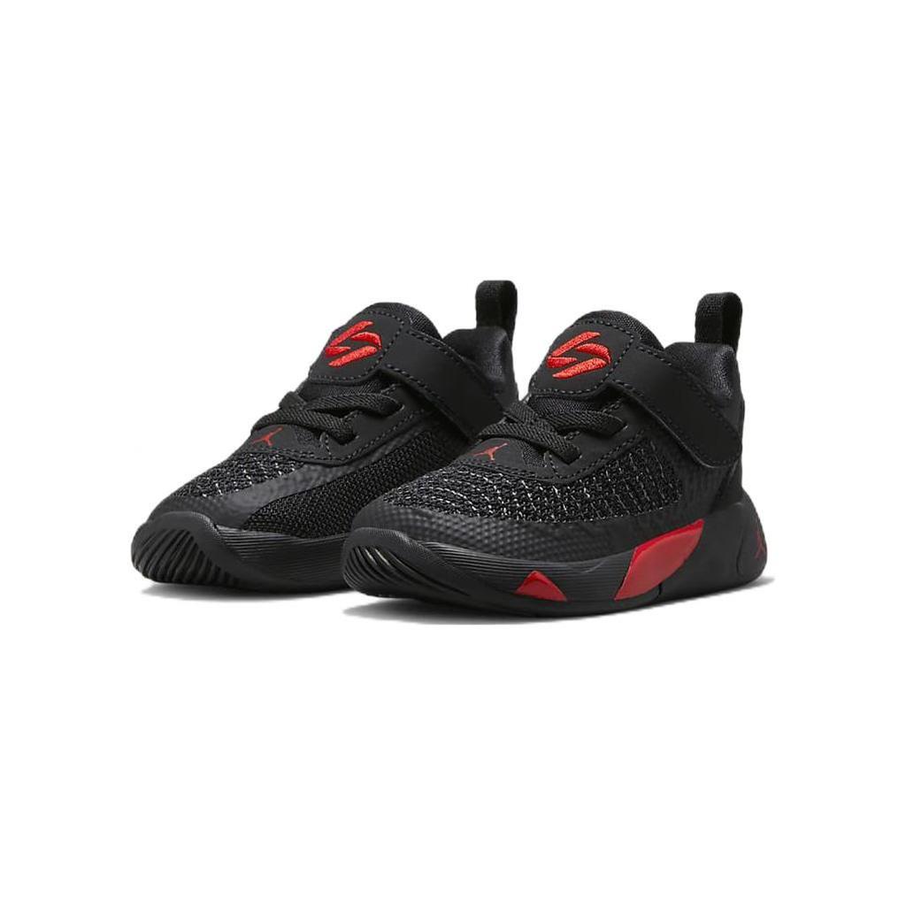 Jordan Luka 1 Doncic 1 Cushioning, Wear Resistant Low top Toddler Shoes Black Red Infant And Toddler DR6085-060