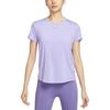 Dri-Fit One Classic Short Sleeve Top Fashion Logo Women Tops Purple FN2799533