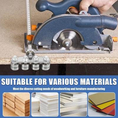 Positioning Calipers For Precise Measurements Easy Wood Cutting Precision Cutting Guide For Circular Saws Adjustable Guide Rail