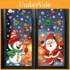 Christmas Static Cling Window Decals With Snowflake Scene For Festive Decor
