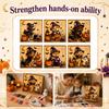Kit for Adults Kids Halloween Dog Design DIY 5D Set with Round Drills