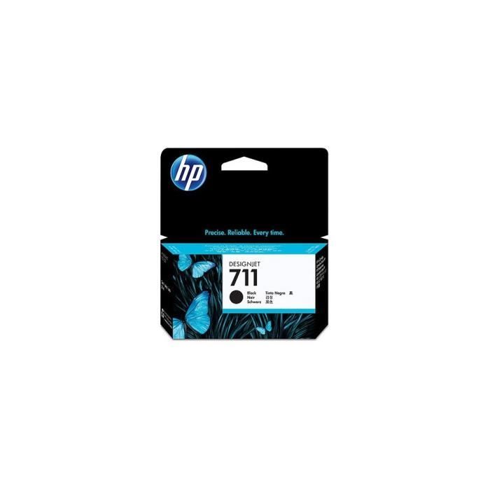 Cartouche D'encre - HP - 711 - 29 Ml - Noir - Compatible Avec Imprimantes HP