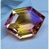Tourmaline Bi-Color Hexagon Natural 17.55 Ct Fancy Beautiful Certified Gemstone
