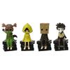 Hot Game Gk Little Nightmares Anime Figurine Six Figure Mono Action Figure Anime Game Pvc Action Figure Collectible Model Doll