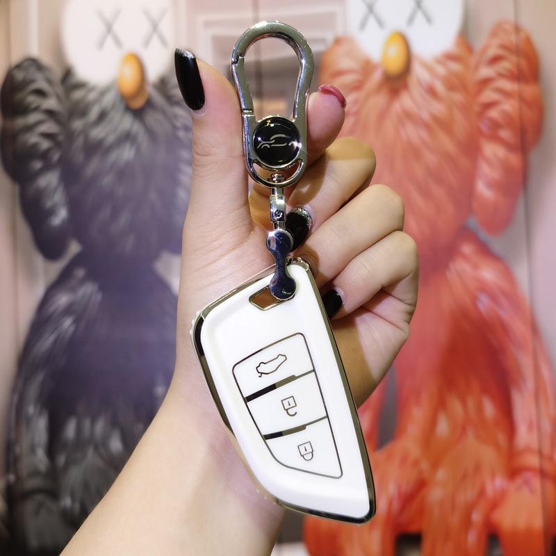 Applicable Modified Blade Style Car Remote Key Case with Keychain Buckle