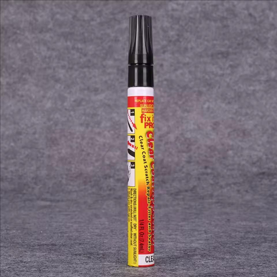2 Stück Autokratzer Reparaturstift Lackstift zum Ausbessern Oberflächenreparatur Professioneller Applikator Kratzerentferner Für Jede Farbe Auto