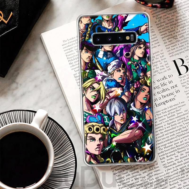 JoJo's Bizarre Adventure Hot Anime Cover For Samsung Galaxy S8 S9 Plus S10 Lite Note 8 9 10 Pro 20 Ultra S7 Edge M11 M21 M32 M51