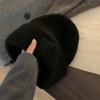 Hat Women's Winter Wool Hat Loose Ear Protectors Stacking Hat Warm Versatile Knitted Hat Student Baotou Cold Hat
