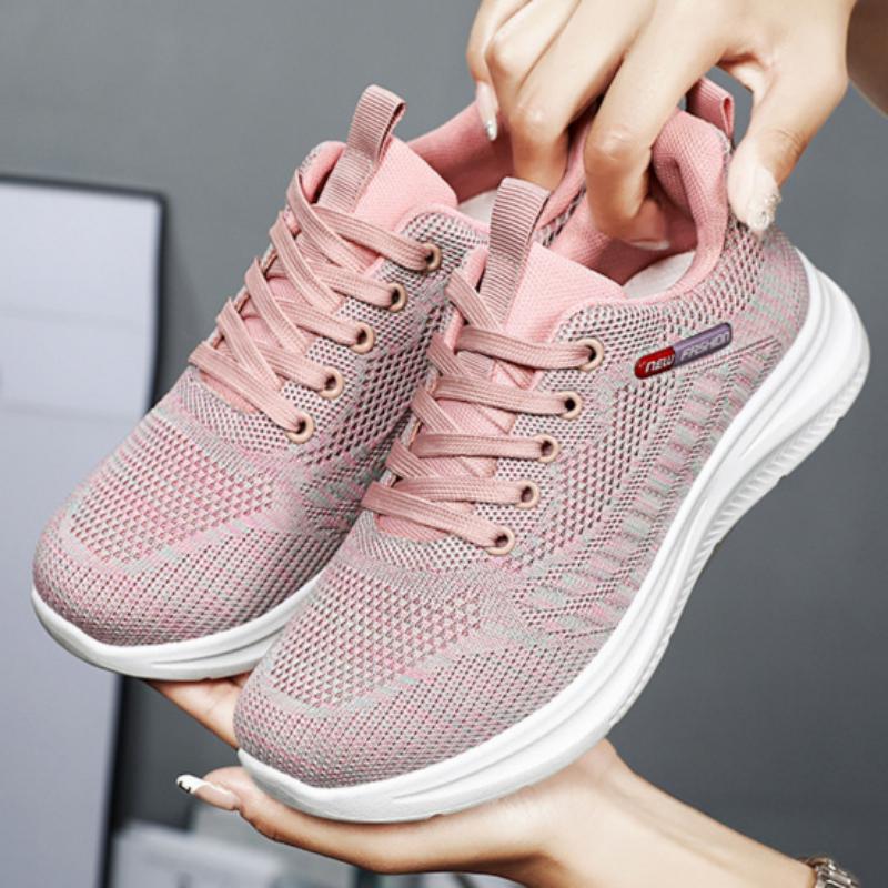 Summer Flying Mesh Shoes Soft Sole Casual Women's Sports Shoes
