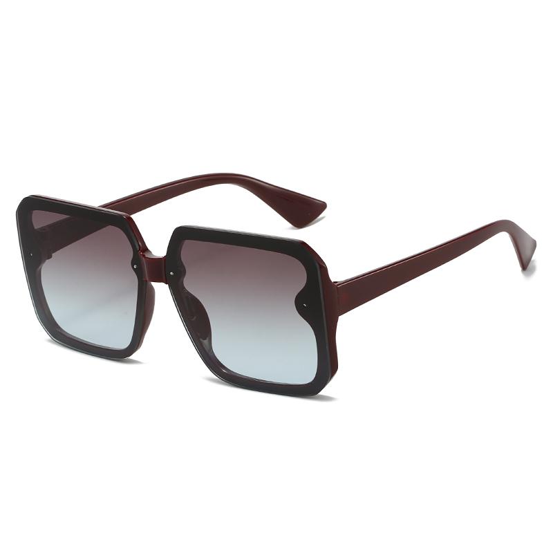 Trendy Luxury Square Frame Sunglasses Women Men Retro High Quality Brand Sun Glasses Outdoor Driving Lady Man Eyewear UV400