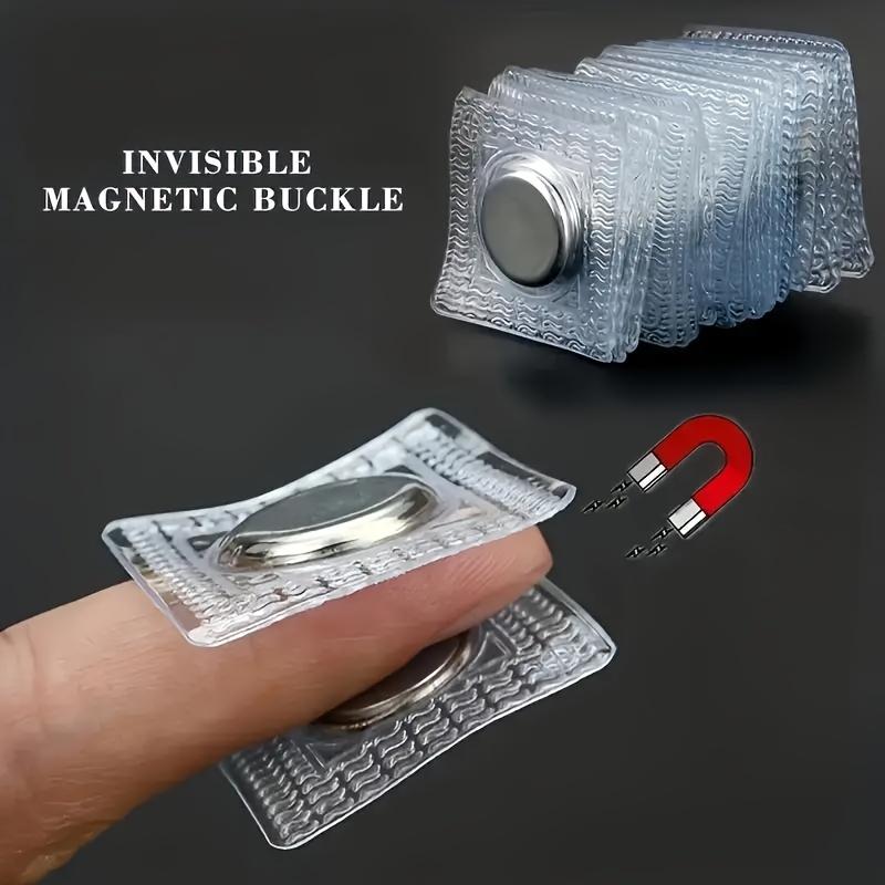 PVC Magnetic Snap Fasteners Rubber-Coated Magnetic Buttons DIY Luggage Magnetic Clasps Waterproof Opposing Magnetic Closures