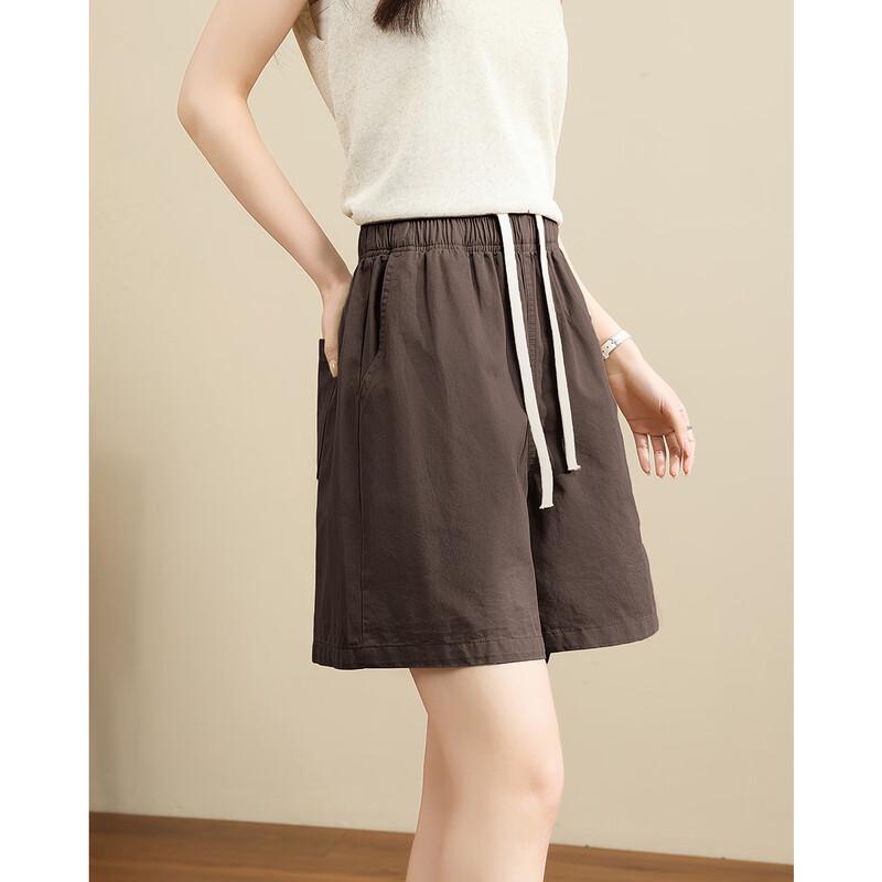 TERRE BLEUE Women's Summer Casual Shorts