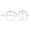 Korean Kids Cool Rayon Pajama Set Summer Breathable Soft Sleepwear Good Smile Yellow 7/10 Sleeve Children Underwear 2pcs